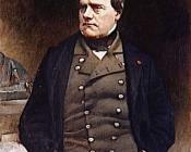 莱昂 博纳特 : Portrait du sculpteur Barye